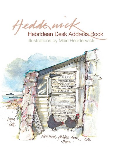 Cover for Hebridean Desk Address Book (Inbunden Bok) (2018)