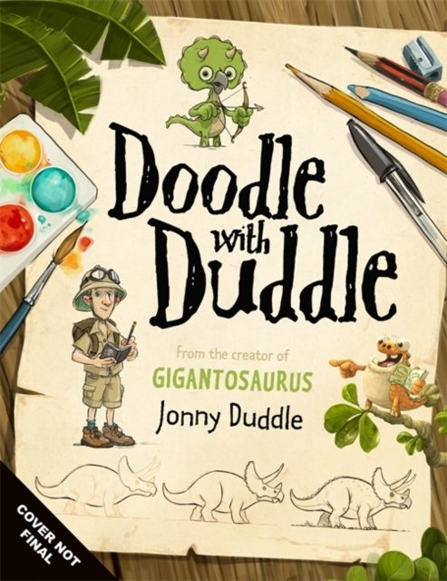 Doodle with Duddle: How to Draw Dinosaurs - Jonny Duddle - Książki - Templar Publishing - 9781800784376 - 20 czerwca 2024
