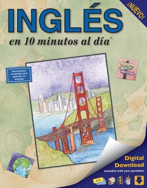 INGLES en 10 minutos al dia - Kershul, Kristine, MA - Bøker - Bilingual Books Inc.,U.S. - 9781931873376 - 14. mars 2017