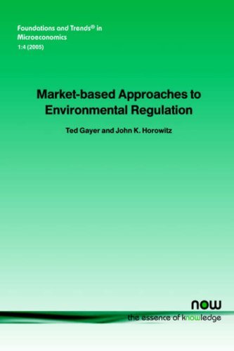 Cover for Ted Gayer · Market-based Approaches to Environmental Regulation - Foundations and Trends (R) in Microeconomics (Pocketbok) (2006)