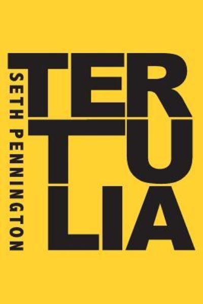 Cover for Seth Pennington · Tertulia (Paperback Book) (2017)