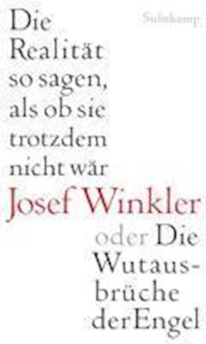 Cover for Josef Winkler · RealitÃ¤t So Sagen (Book)