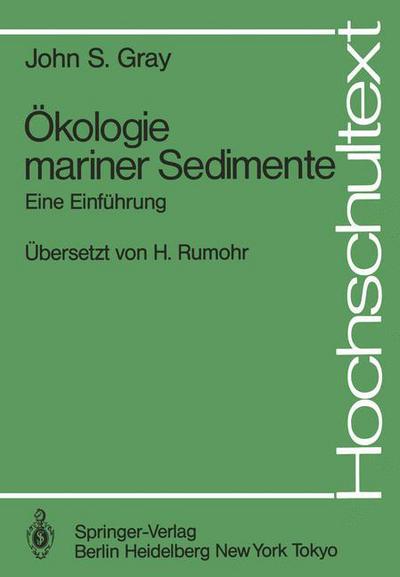 Cover for John S. Gray · Okologie Mariner Sedimente - Hochschultext (Paperback Book) [German edition] (1984)