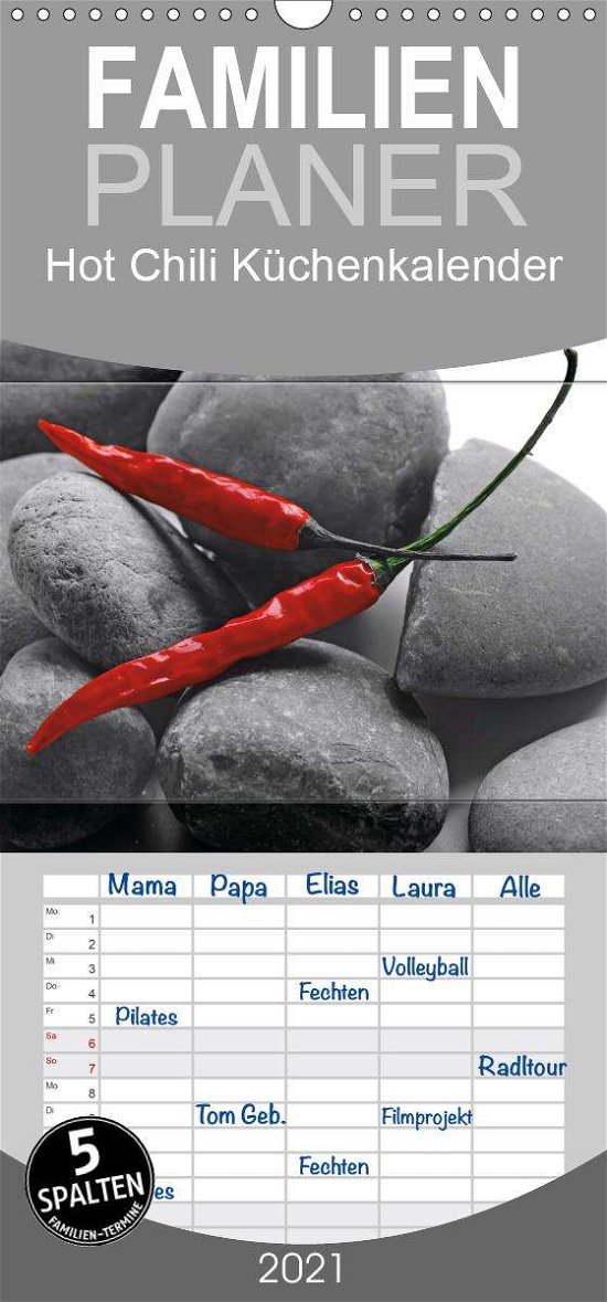 Cover for Riedel · Hot Chili Küchen Kalender - Fami (Bok)