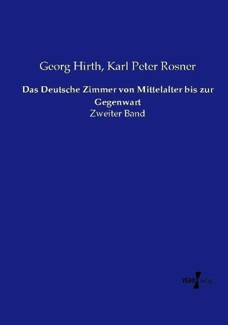 Cover for Hirth · Das Deutsche Zimmer von Mittelalt (Book)