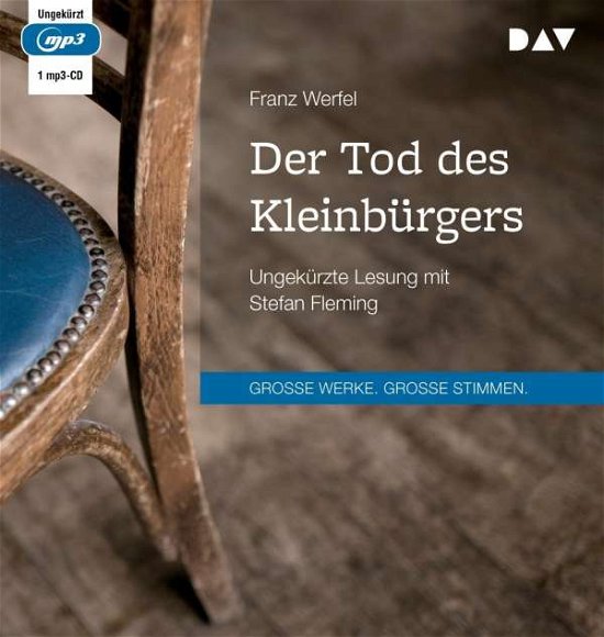 Cover for Werfel · Der Tod des Kleinbürgers,MP3-CD (Bog)