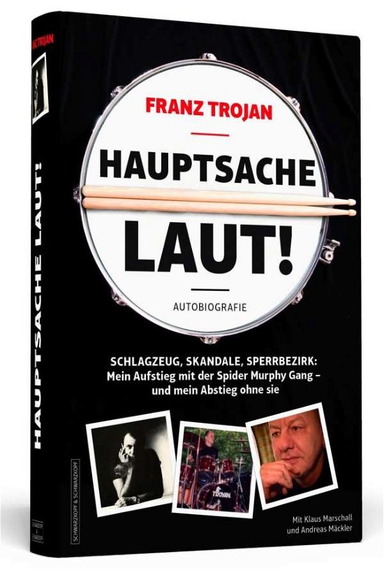 Cover for Trojan · Franz Trojan,Hauptsache laut! (Buch)