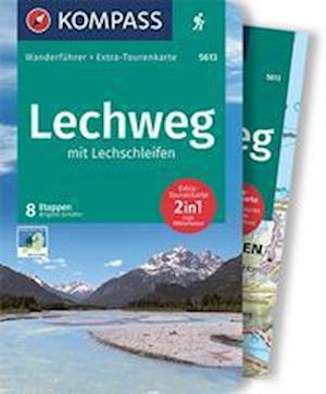 Cover for Brigitte Schäfer · KOMPASS Wanderführer Lechweg mit Lechschleifen, 16 Touren und Etappen (Book) (2022)