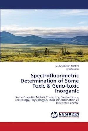 Cover for Ahmed · Spectrofluorimetric Determination (Bok) (2020)