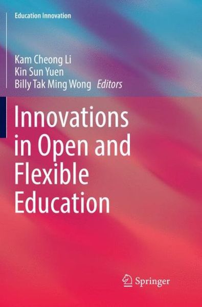 Cover for Innovations in Open and Flexible Education (Book) [Softcover reprint of the original 1st ed. 2018 edition] (2018)