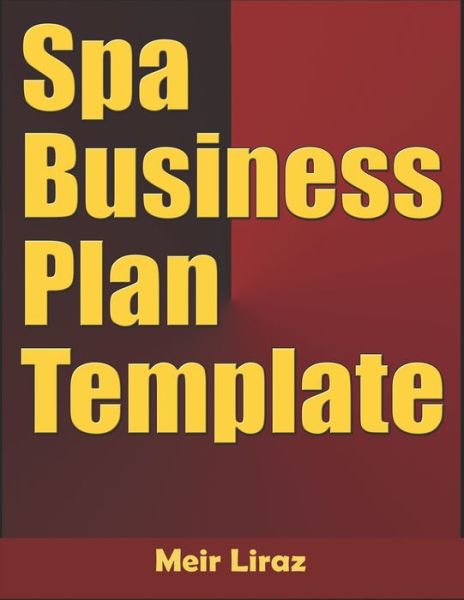 Cover for Meir Liraz · Spa Business Plan Template (Paperback Book) (2020)