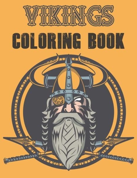 Cover for Unique Designs Print · Vikings coloring book (Paperback Book) (2020)