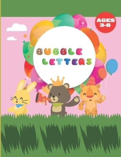 Cover for Bubble Letters Coloring Book · Bubble Letters (Paperback Book) (2020)