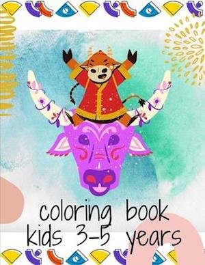 Cover for Led · Coloring Book Kids 3-5 Years: Taurus (Paperback Book) (2021)