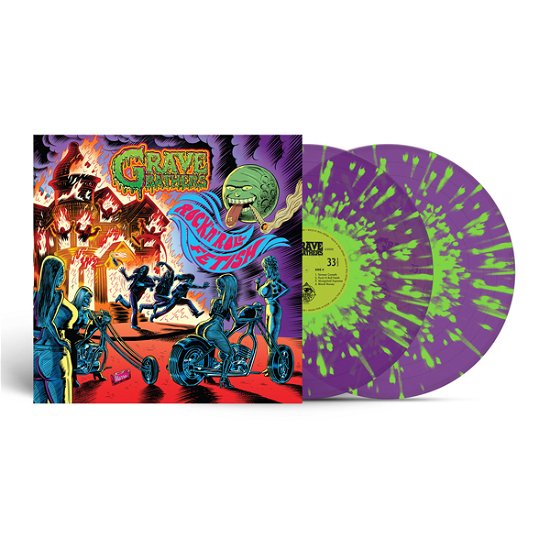 Rock 'n Roll Fetish (Purple Splatter) - Grave Bathers - Musik - SEEING RED RECORDS - 9956683329376 - 5 augusti 2022