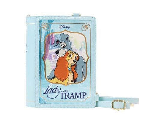 Loungefly Disney - Lady And The Tramp Classic Book Convertible Crossbody Bag (wdtb2738) - Loungefly - Produtos -  - 0671803448377 - 7 de novembro de 2023