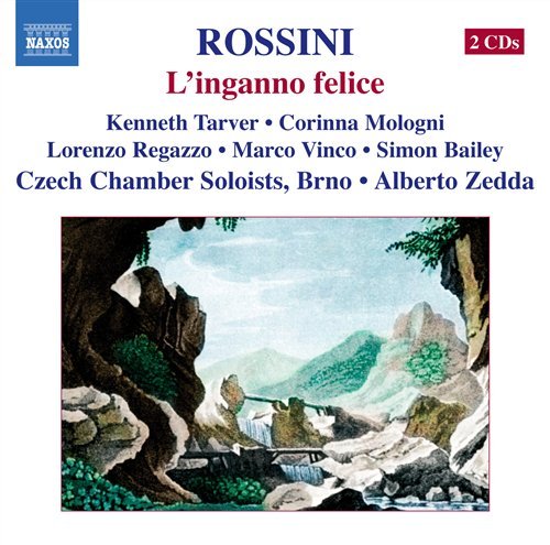 L'inganno Felice - Rossini / Tarver / Mologni / Czech Chamber / Zedda - Muziek - NAXOS - 0730099623377 - 24 juni 2008