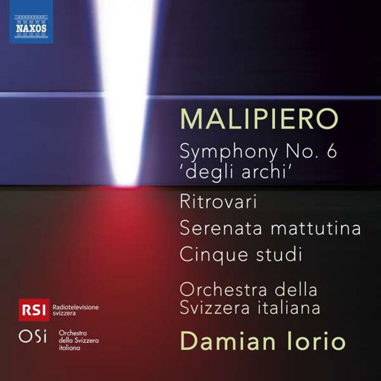 Gian Francesco Mailipiero: Symphony No. 6 - Svizzera Italiana / Iorio - Musik - NAXOS - 0747313417377 - 21 februari 2020
