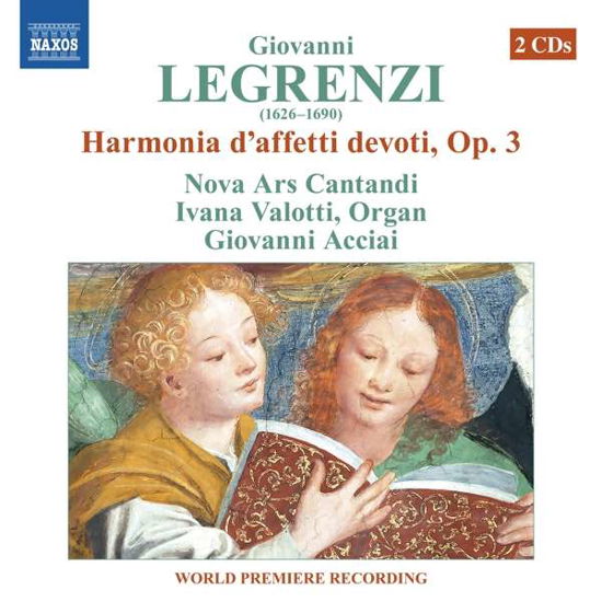 Cover for Nova Ars Cantandi · Legrenzi: Harmonia D'affetti Devoti Op. 3 (CD) (2021)