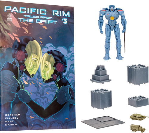 Cover for Pacific Rim Jaeger Figures Wv1 - Gipsy Danger (MERCH) (2023)