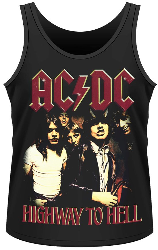 Cover for AC/DC · Highway to . Tank Vest Black (T-shirt) [size L] (2015)
