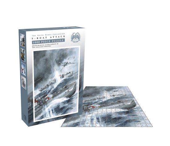 S-Boat Attack (1000 piece puzzle) - Bellica - Board game - Zee Productions LTD - 0803343262377 - September 18, 2020