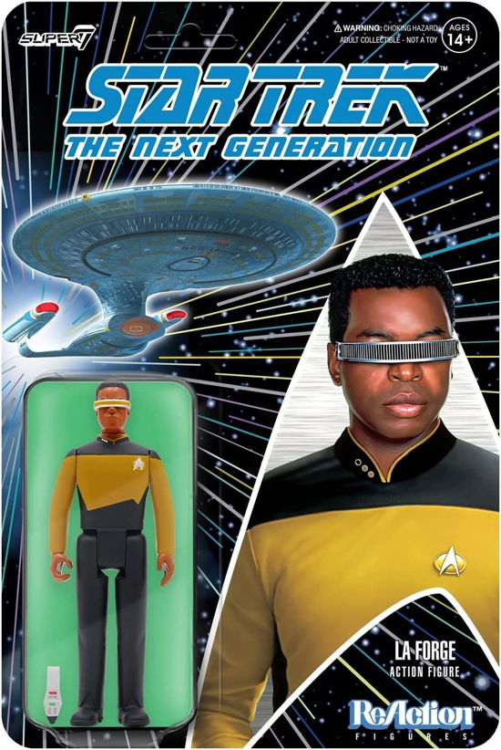 Star Trek: The Next Generation - Star Trek: The Next Generation Reaction Figure Wave 2 - Lt. Command - Star Trek: The Next Generation - Merchandise - SUPER 7 - 0840049815377 - 25. November 2022