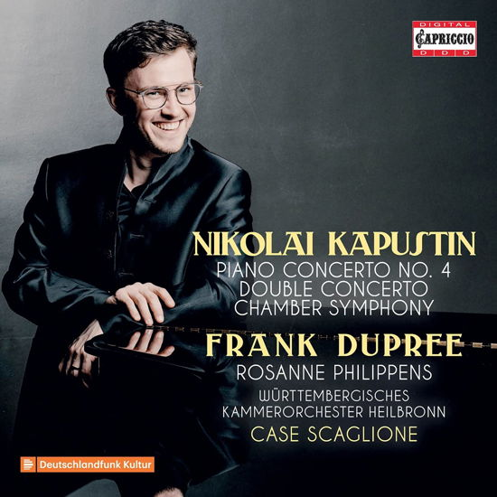 Nikolai Kapustin: Piano Concerto No. 4 / Double Concerto / Chamber Symphony - Frank Dupree / Philippens - Musik - CAPRICCIO - 0845221054377 - 6 augusti 2021