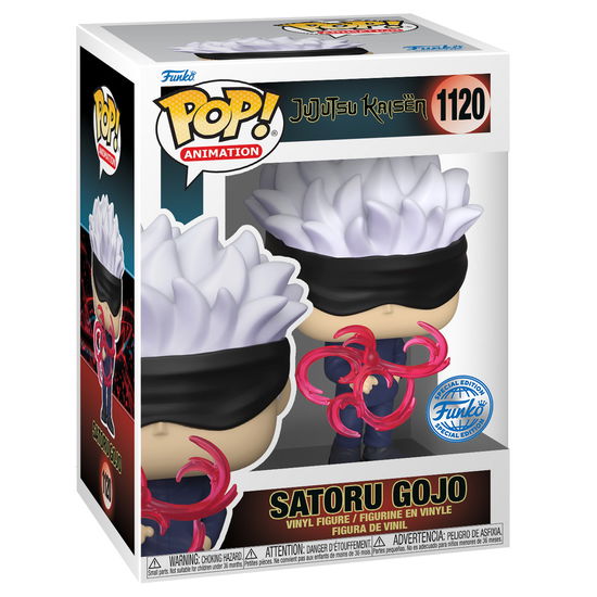 Cover for Funko · Jujutsu Kaisen: Funko Pop! Animation - Satoru Gojo (Vinyl Figure 1120) (Legetøj)