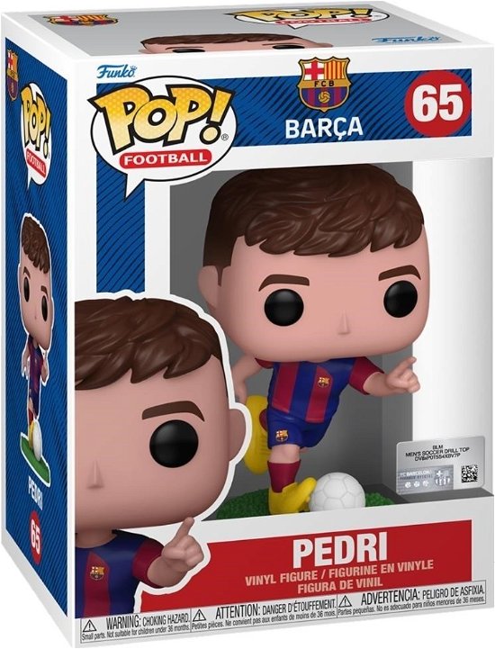 Pop European Football League Barcelona Pedri - Funko Pop Sports - Merchandise - Funko - 0889698722377 - 27. marts 2024