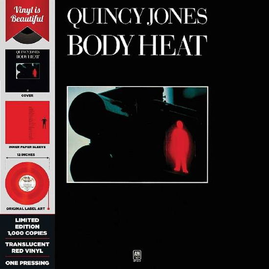 Cover for Quincy Jones · Body Heat (Red Vinyl) (LP) [Coloured edition] (2019)