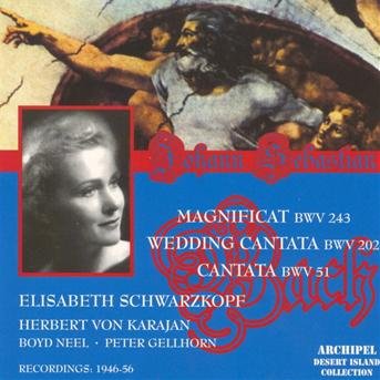 Cover for Bach / Schwarzkopf / Todeo / Pao / Gellhorn · Magnificat (CD) (2007)