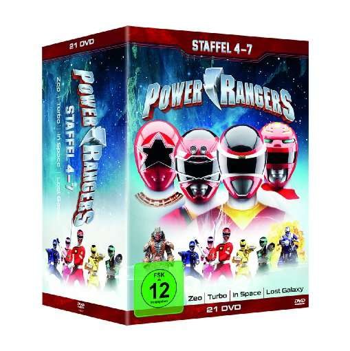 Cover for Power Rangers · Power Rangers-staffel 4-7 (DVD-Single) (2017)