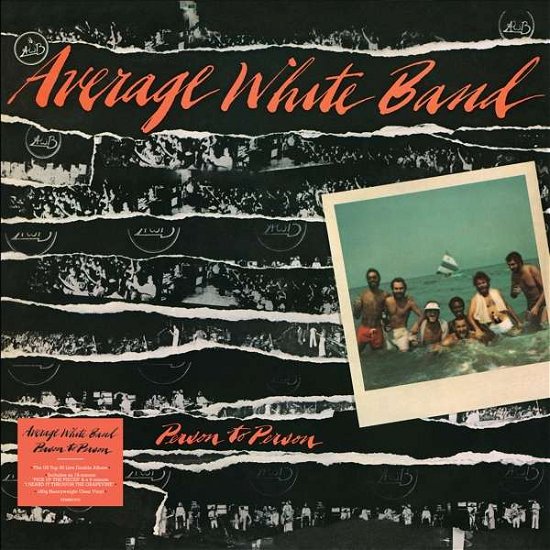 Cover for Average White Band · Person To Person (LP) [Coloured edition] (2020)