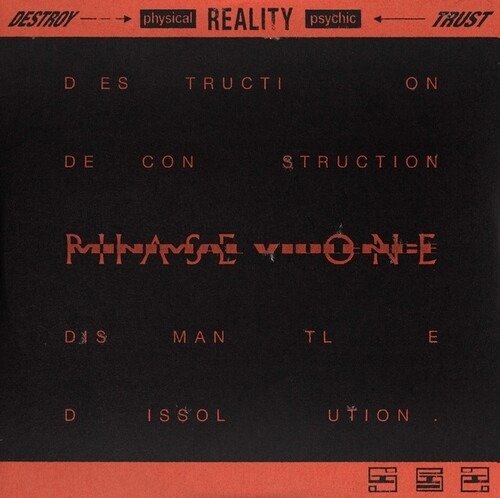 Cover for Minimal Violence · Destroy ---&gt; [physical] Realit (12&quot;) (2020)