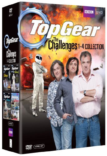 Cover for Top Gear - the Challenges 1-4 (DVD) (2010)