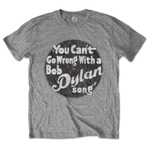 Cover for Bob Dylan · Bob Dylan Unisex T-Shirt: You can't go wrong (T-shirt) [size S] [Grey - Unisex edition]