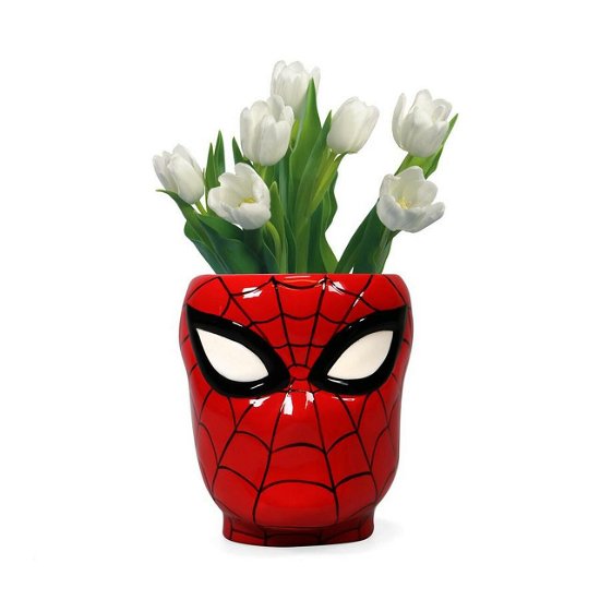 Spider-Man (Shaped Wall Vase / Vaso Da Parete) - Marvel: Half Moon Bay - Fanituote - HALF MOON BAY - 5055453484377 - perjantai 14. toukokuuta 2021