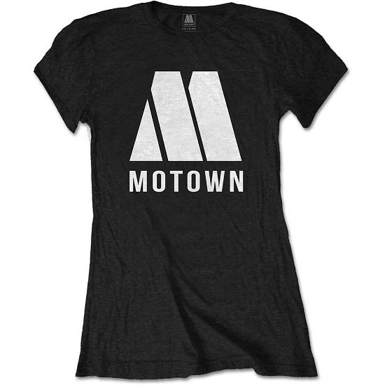 Motown Records Ladies T-Shirt: M Logo - Motown Records - Merchandise - Bravado - 5055979948377 - 12. marts 2020