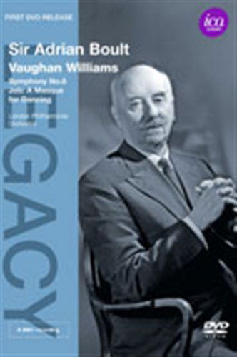 Symphony 8 / Masque for Dancing - Vaughan Williams / Job / Lpo / Boult - Film - ICA Classics - 5060244550377 - 25. oktober 2011