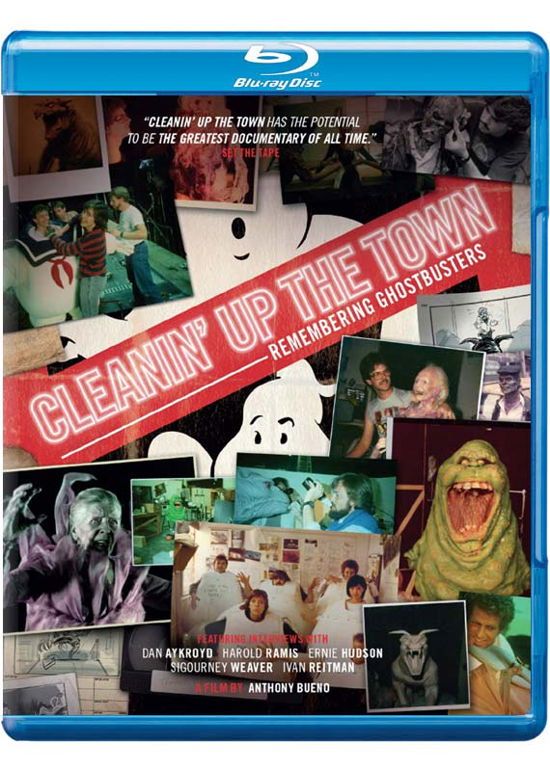 Cover for Cleanin Up the Town: Remembering Ghostbusters · Cleanin Up The Town: Remembering Ghostbusters (Blu-ray) (2020)