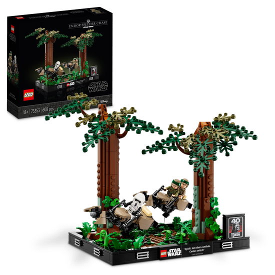 Cover for Lego · Star Wars: Lego 75353 - Speeder Chase Over Endor Diorama (Leketøy)