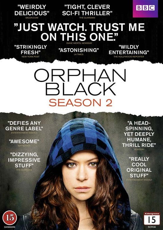 Cover for Orphan Black · Season 2 (DVD) (2015)