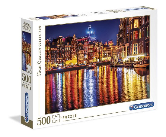 Cover for Puzzle 500 Pz · Puslespil HQC Amsterdam, 500 brikker (Puslespil) (2023)