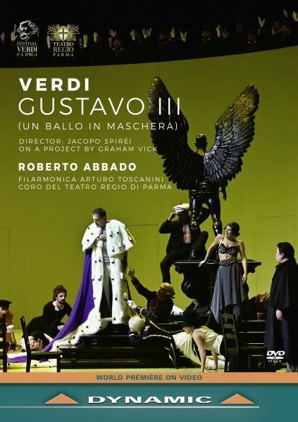 Cover for Abbado, Roberto / Filarmonica Arturo Toscanini · Verdi: Gustavo Iii (DVD) (2022)