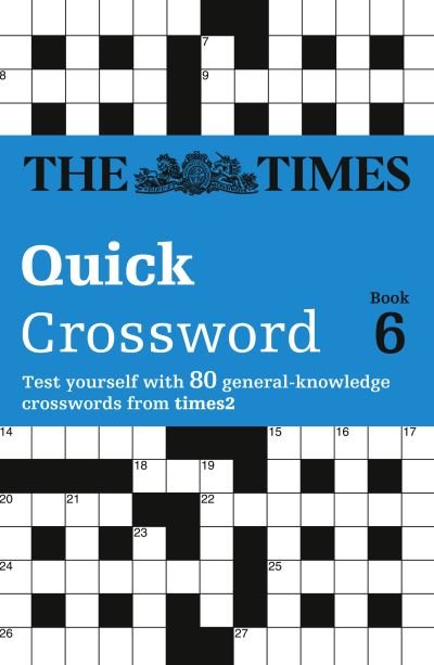 Cover for Richard Browne · The Times T2 Crossword Book 6 (Pocketbok) (2003)