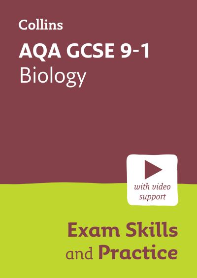 Cover for Collins GCSE · AQA GCSE 9-1 Biology Exam Skills and Practice: Ideal for the 2024 and 2025 Exams - Collins GCSE Grade 9-1 Revision (Paperback Book) (2024)