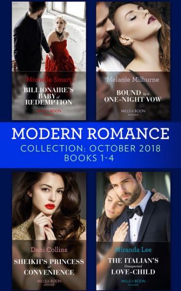 Cover for Michelle Smart · Modern Romance October Books 1-4 (Book pack) (2018)