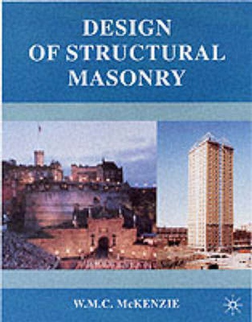 Cover for W.M.C. McKenzie · Design of Structural Masonry (N/A) (2017)