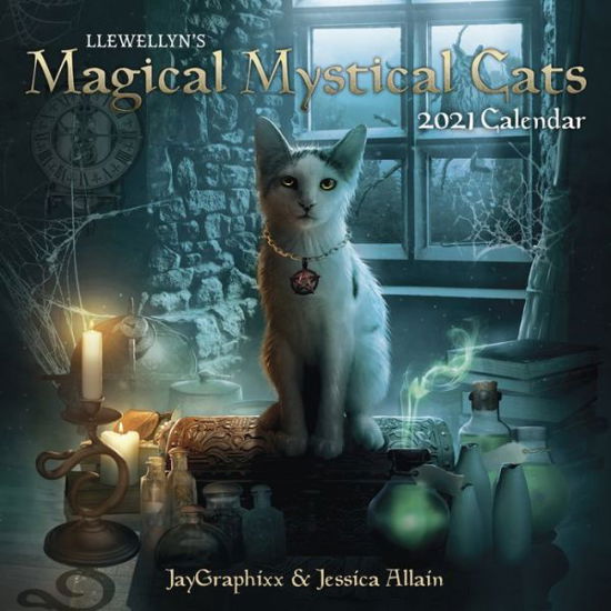 Llewellyn's 2021 Magical Mystical Cats Calen - Llewellyn - Merchandise - Llewellyn - 9780738760377 - July 15, 2020